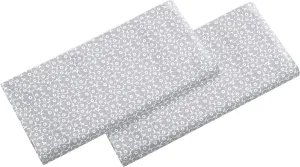 Marimekko - Pillowcase Set, Cotton Percale Bedding, Smooth & Cool Home Decor (Pikkuinen Unikko Grey, Standard)