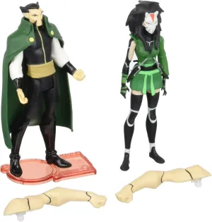 Mattel DC Universe Young Justice Ras Al Ghul And Cheshire Figure 2-Pack