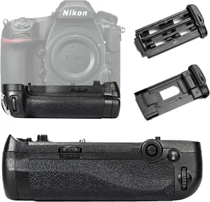 MB-D18 Battery Grip for Nikon D850 DSLR Camera, Replacement for Nikon MB-D18 Battery Grip,Used to Replace Nikon EN-EL18A, EN-EL15A or 8 AA Rechargeable Lithium-ion Battery.