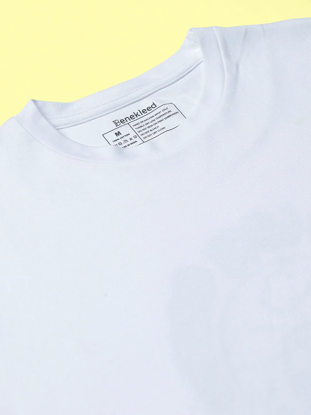 Men White Graphic Printed Oversized T-Shirt