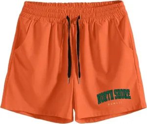 Men's Graphic Hip Print Drawstring Shorts