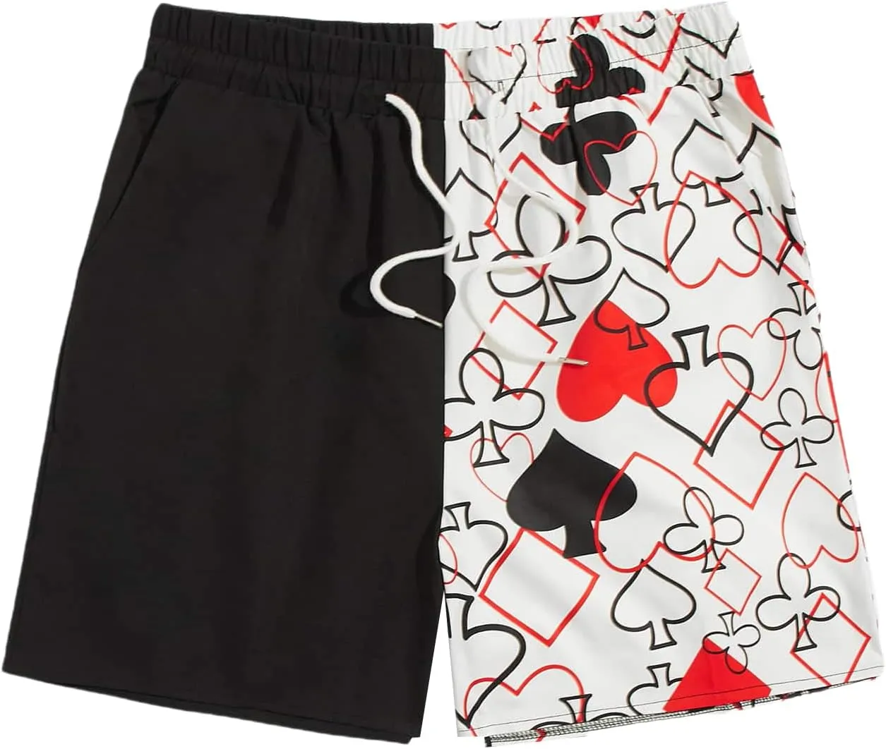 Men's Graphic Hip Print Drawstring Shorts