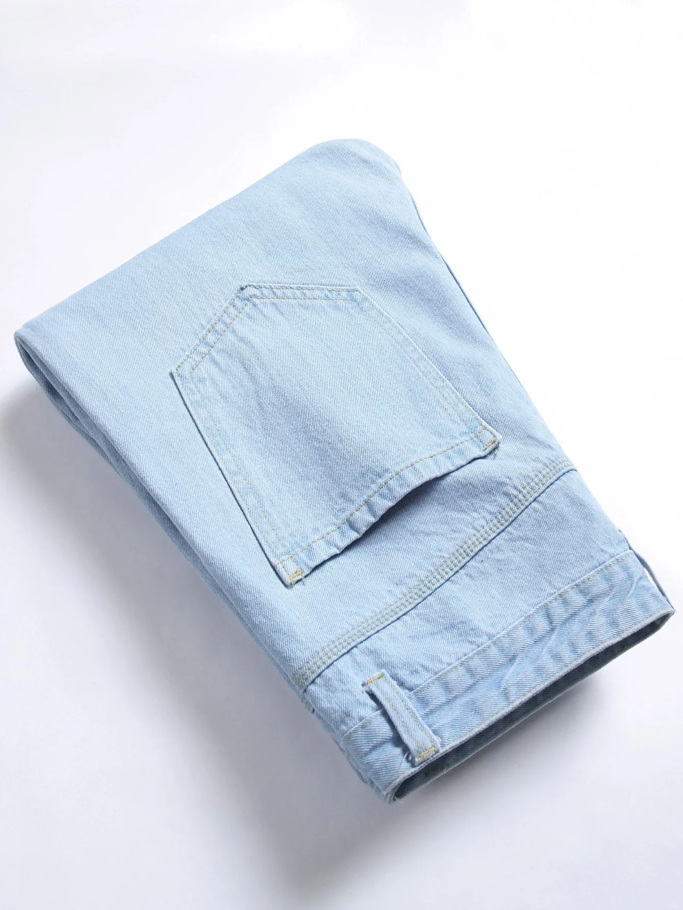 Men's Graphic Skull Print Jeans