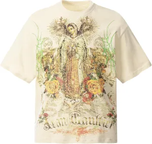 Men's Hip Hop Graphic Print Cotton T-Shirt Fashion Special Design Crewneck Rapper Short Sleeve Tops…