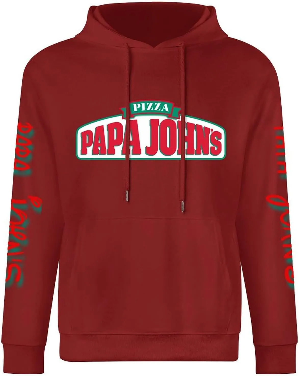 Men's Logo Graphic Cotton Hoodie with Big Pocket Long Sleeve Soft Pullover Sweatshirt for Men Work Clothes Tops Hoody