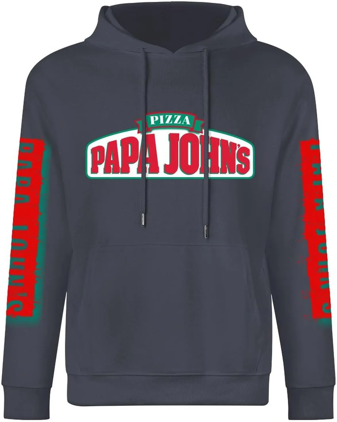 Men's Logo Graphic Cotton Hoodie with Big Pocket Long Sleeve Soft Pullover Sweatshirt for Men Work Clothes Tops Hoody