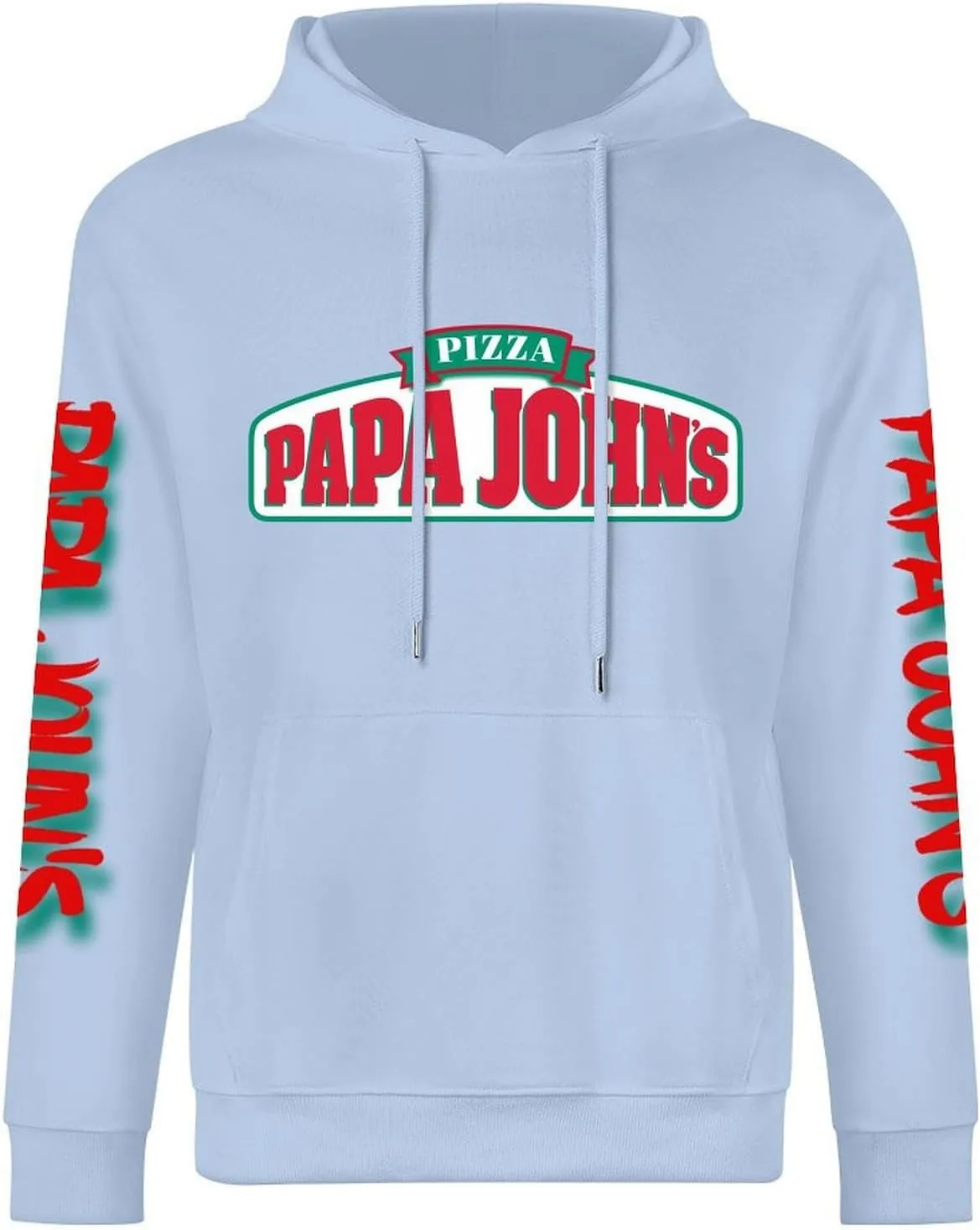 Men's Logo Graphic Cotton Hoodie with Big Pocket Long Sleeve Soft Pullover Sweatshirt for Men Work Clothes Tops Hoody