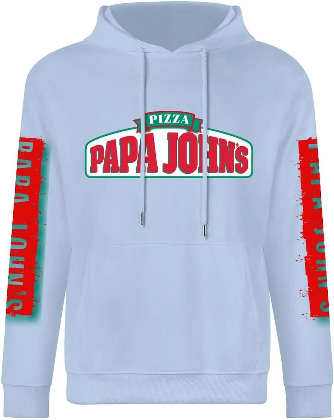 Men's Logo Graphic Cotton Hoodie with Big Pocket Long Sleeve Soft Pullover Sweatshirt for Men Work Clothes Tops Hoody