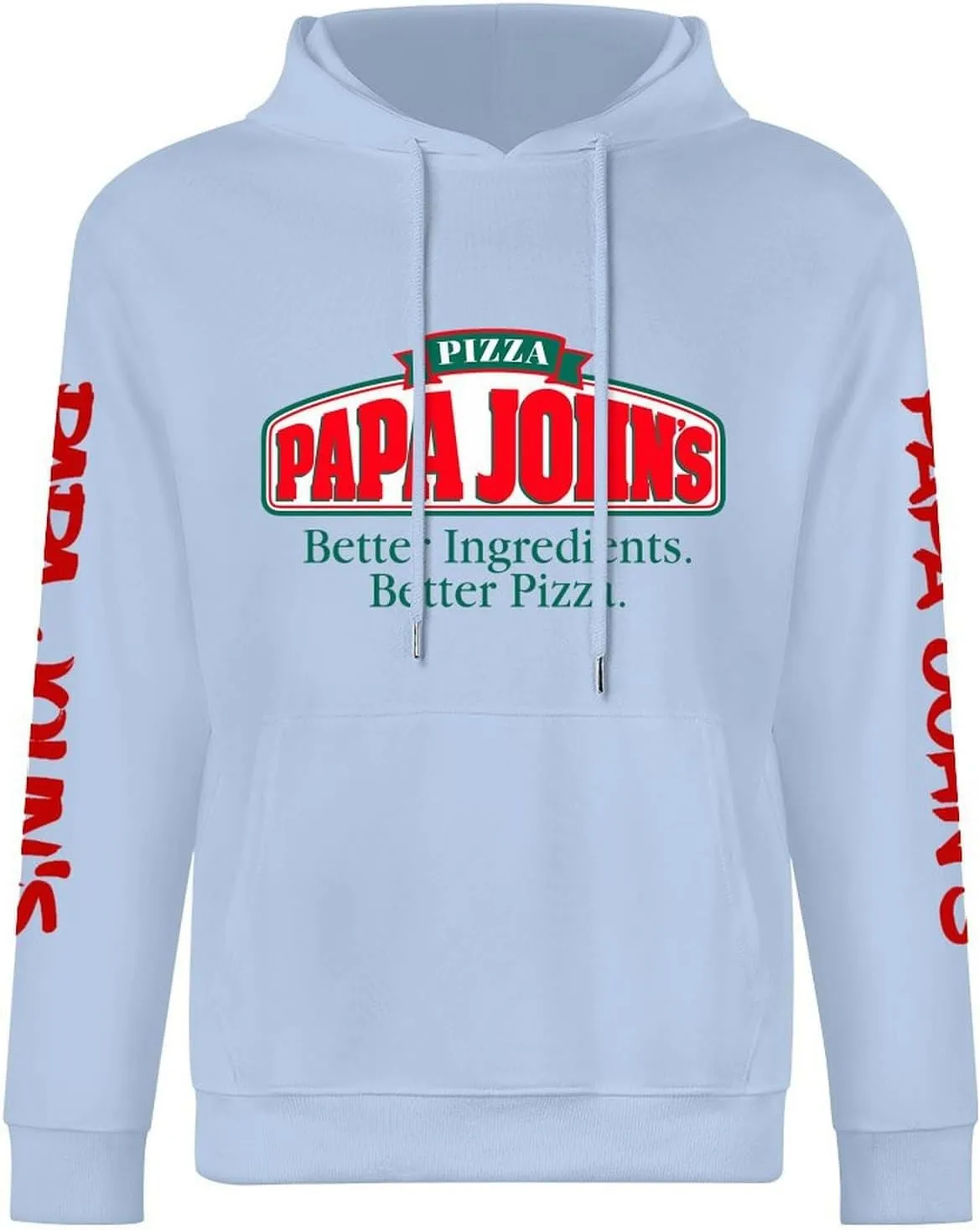 Men's Logo Graphic Cotton Hoodie with Big Pocket Long Sleeve Soft Pullover Sweatshirt for Men Work Clothes Tops Hoody