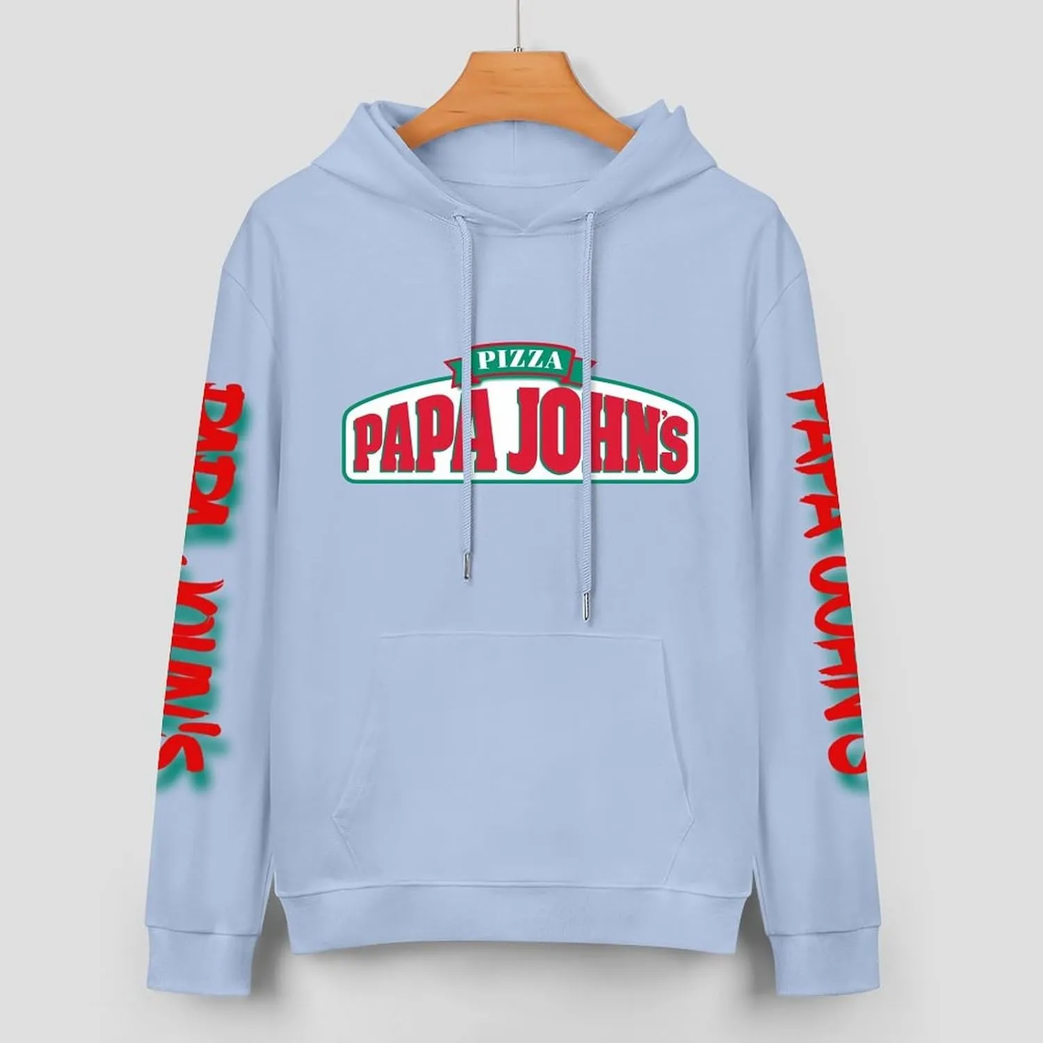 Men's Logo Graphic Cotton Hoodie with Big Pocket Long Sleeve Soft Pullover Sweatshirt for Men Work Clothes Tops Hoody