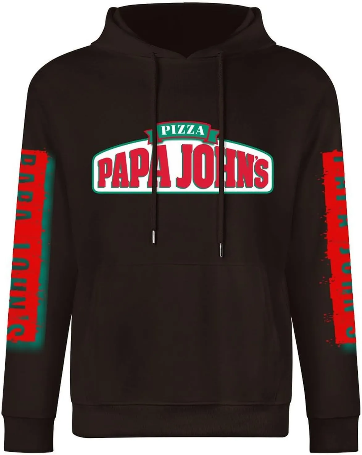 Men's Logo Graphic Cotton Hoodie with Big Pocket Long Sleeve Soft Pullover Sweatshirt for Men Work Clothes Tops Hoody