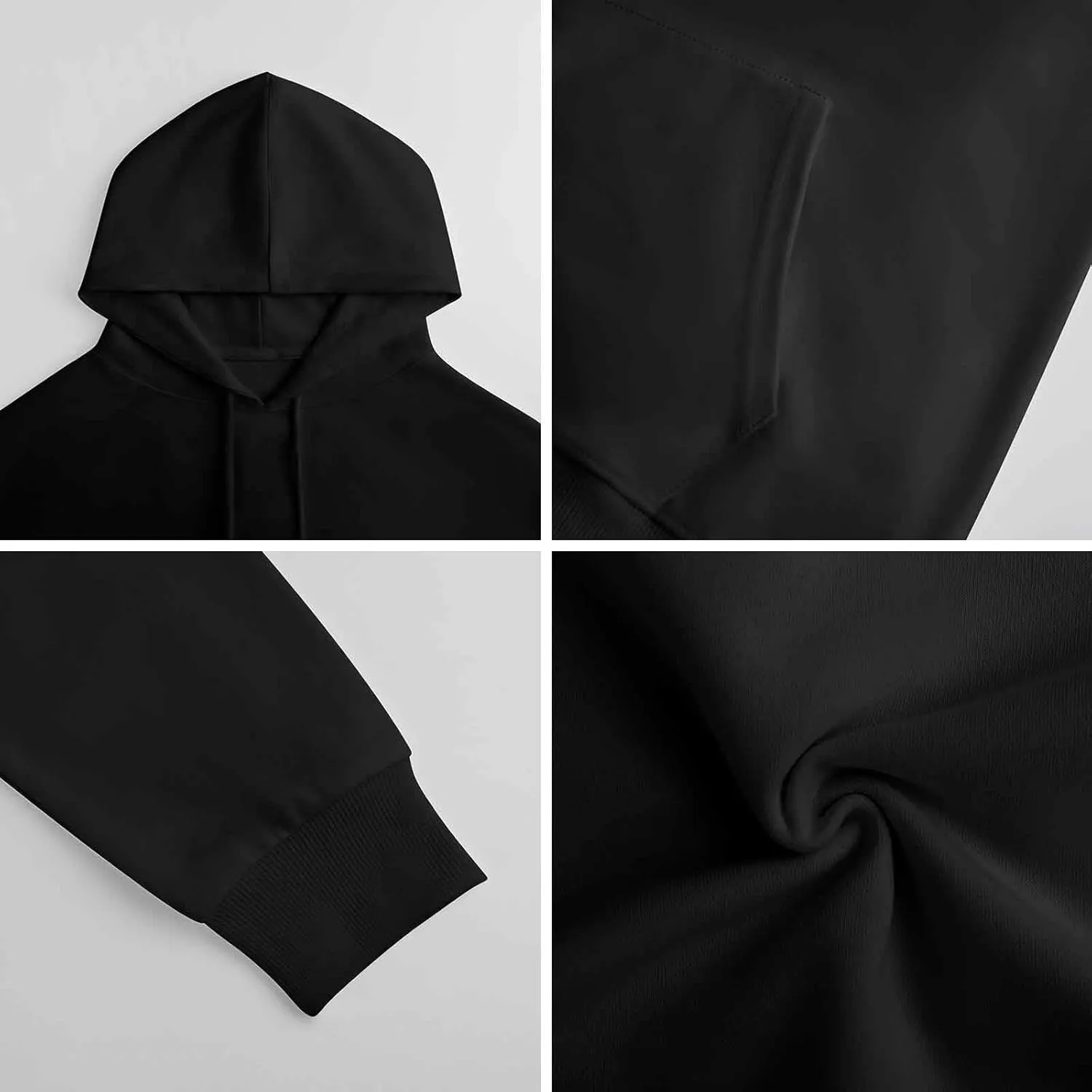 Men's Logo Graphic Cotton Hoodie with Big Pocket Long Sleeve Soft Pullover Sweatshirt for Men Work Clothes Tops Hoody
