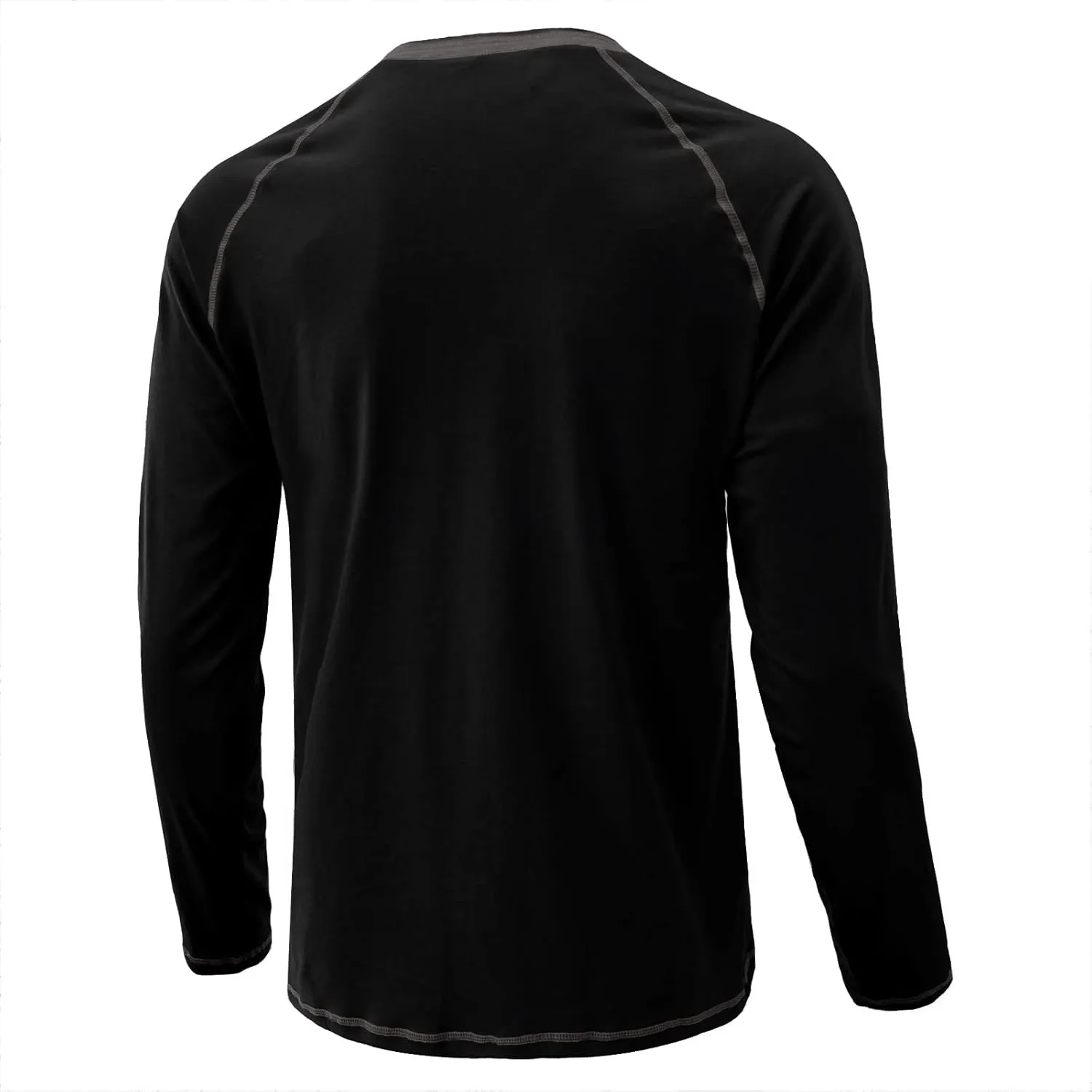 Men's Summer Shirts Long Sleeve Button Pocket Henry Collar Breathable Athletic Summer Comfy Fashion Trendy T-Shirts