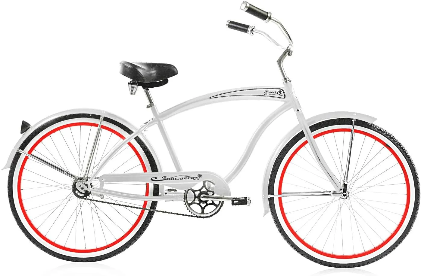 MICARGI 26” Retro Beach Cruiser Bike Coaster Brakes for Female