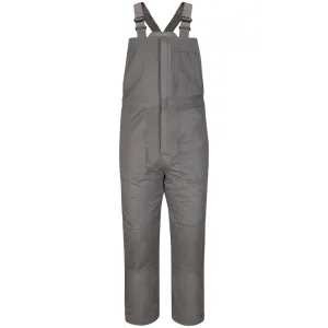 MIDWEIGHT INSULATED EXCEL FR BIB OVERALL - GY-Grey | Bulwark BLC8