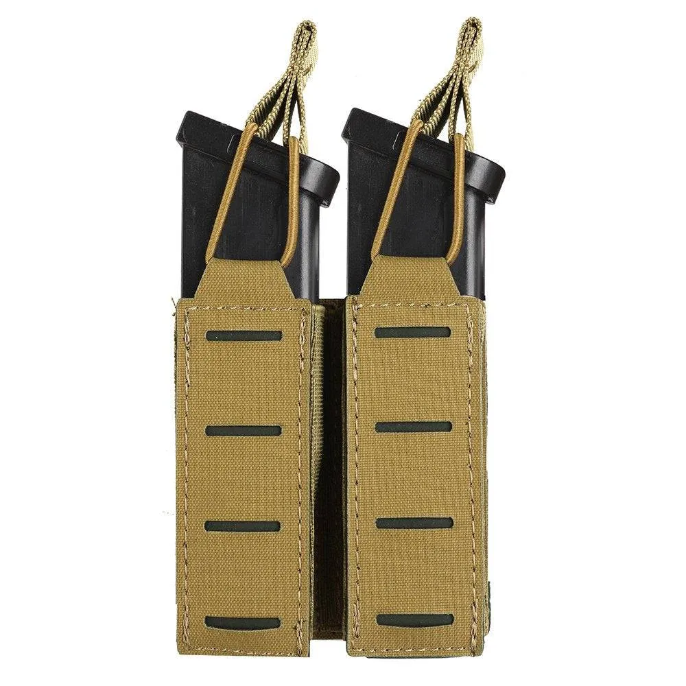 Military Single, Double, and Triple Pistol Magazine Pouches for MK47