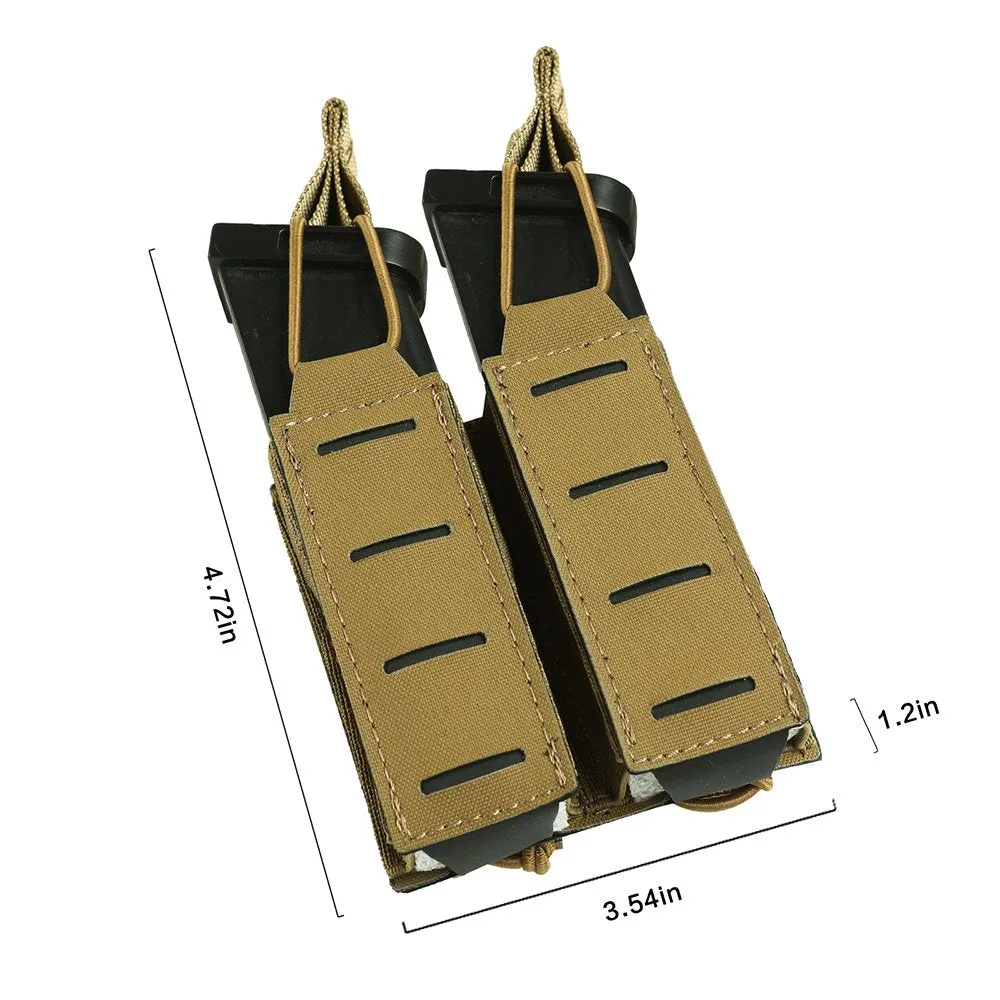 Military Single, Double, and Triple Pistol Magazine Pouches for MK47