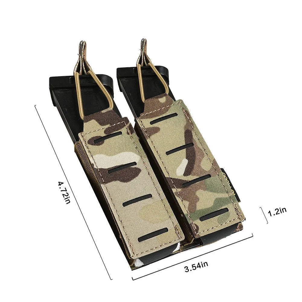 Military Single, Double, and Triple Pistol Magazine Pouches for MK47