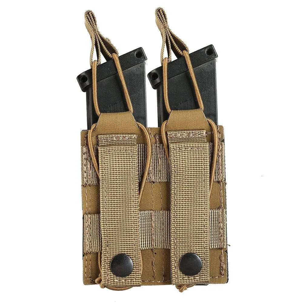 Military Single, Double, and Triple Pistol Magazine Pouches for MK47