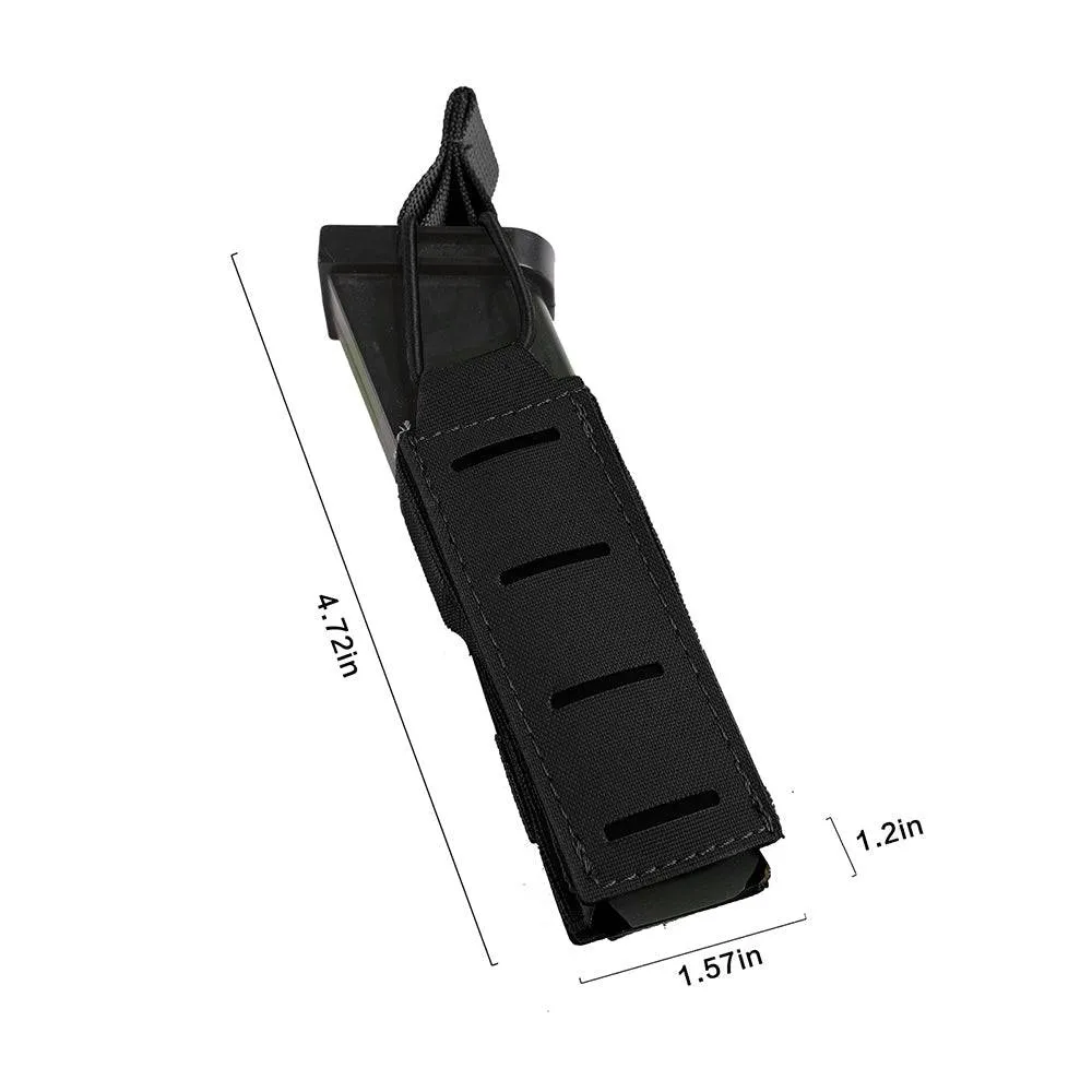 Military Single, Double, and Triple Pistol Magazine Pouches for MK47