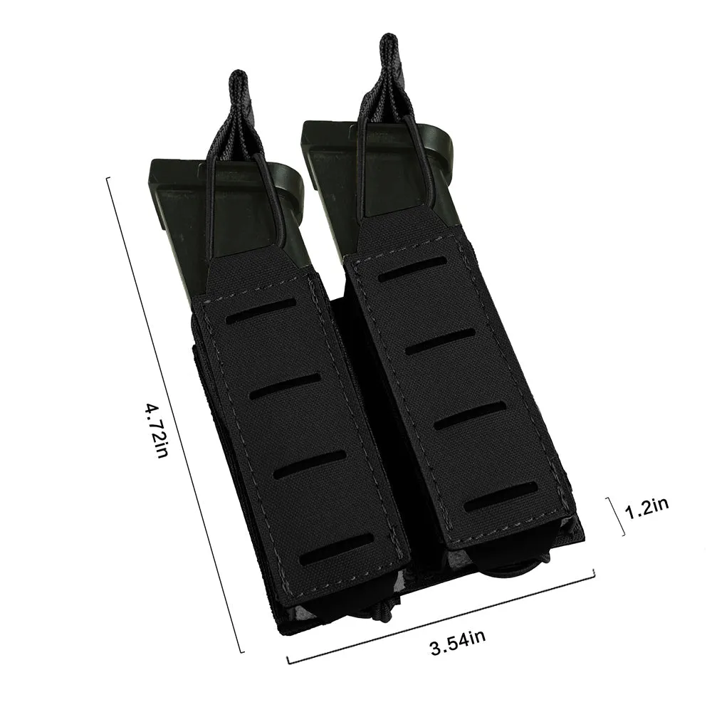 Military Single, Double, and Triple Pistol Magazine Pouches for MK47