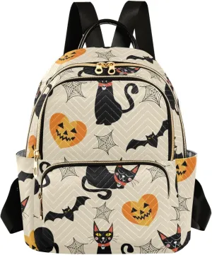 Mini Backpack Purse for Women Printed Purse Printed Backpack for Women Small Convertible Backpack Purse Ladies (color1, Small)