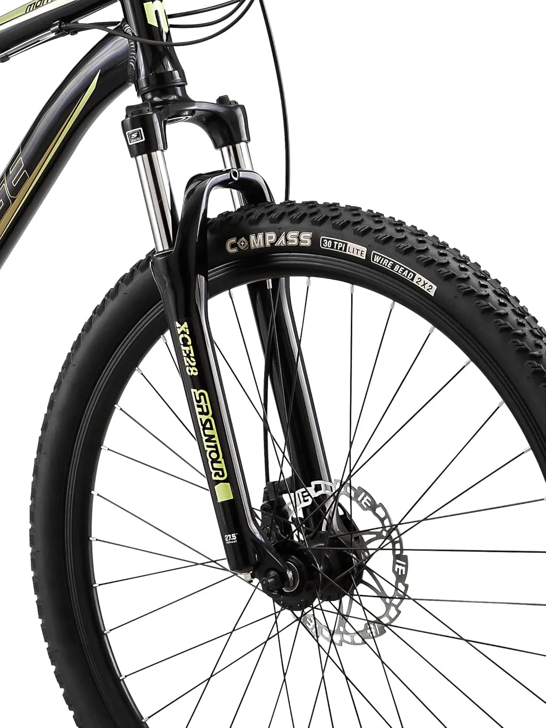 Mongoose Montana Sport and Comp Men and Women Mountain Bike, 18 or 21-Speed Drivetrain with Trigger Shifters, 15 to 18.5-Inch Frames, 27.5-Inch Wheels