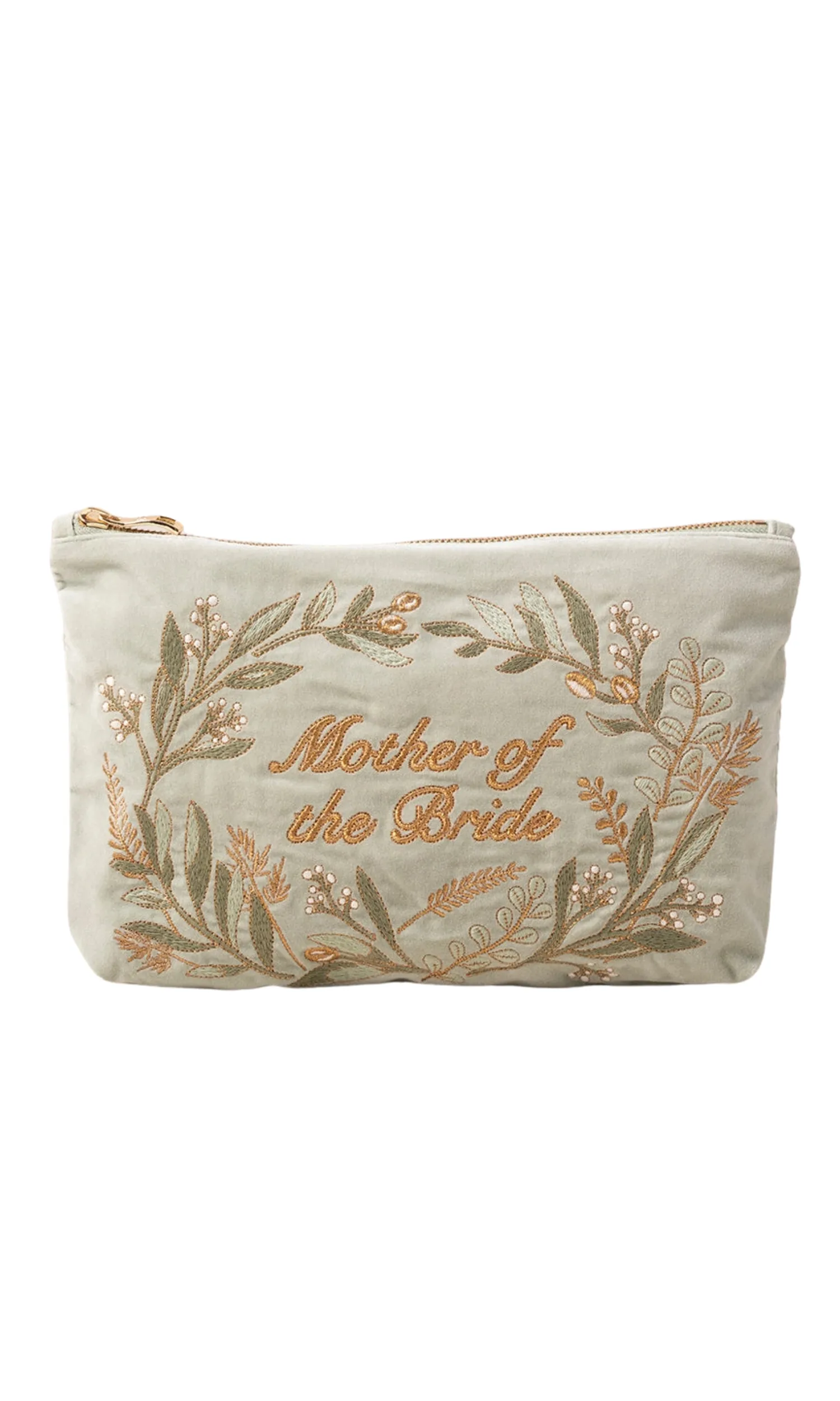 Mother of the Bride Velvet Everyday Pouch