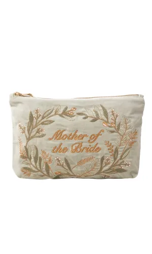 Mother of the Bride Velvet Everyday Pouch