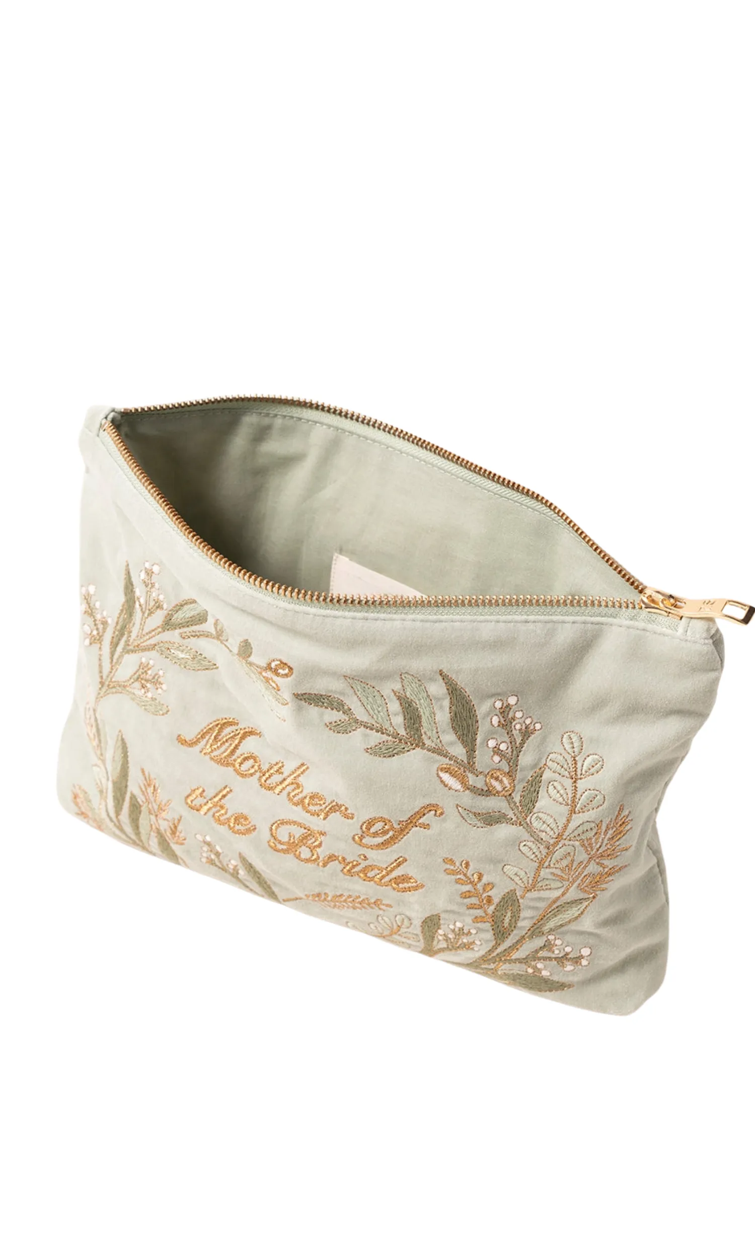 Mother of the Bride Velvet Everyday Pouch