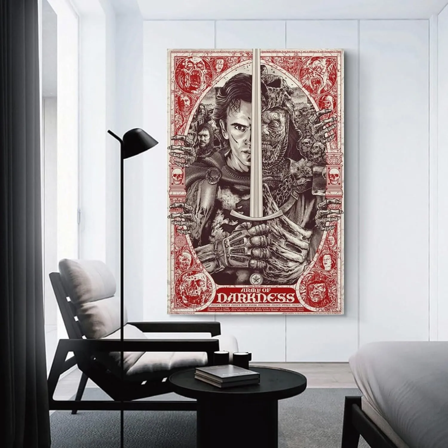 Movie Poster Army of Darkness Canvas Poster Prints Canvas Art Poster And Wall Art Picture Print Modern Family Bedroom Decor Posters 16x24inch(40x60cm)