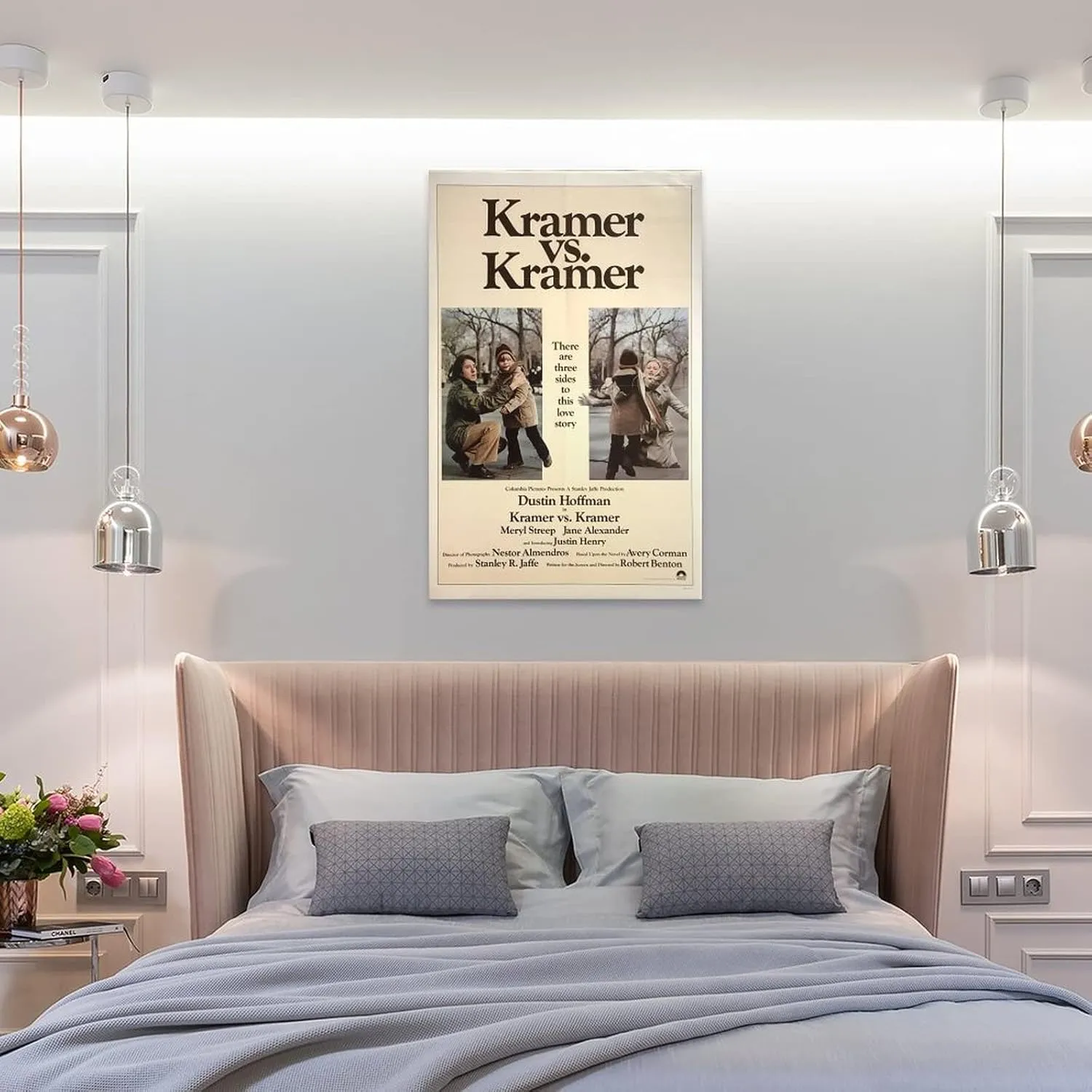 Movie Posters Kramer Vs. Kramer (5) Wall Art Paintings Canvas Wall Decor Home Decor Living Room Decor Aesthetic 20x30inch(50x75cm) Frame-Style