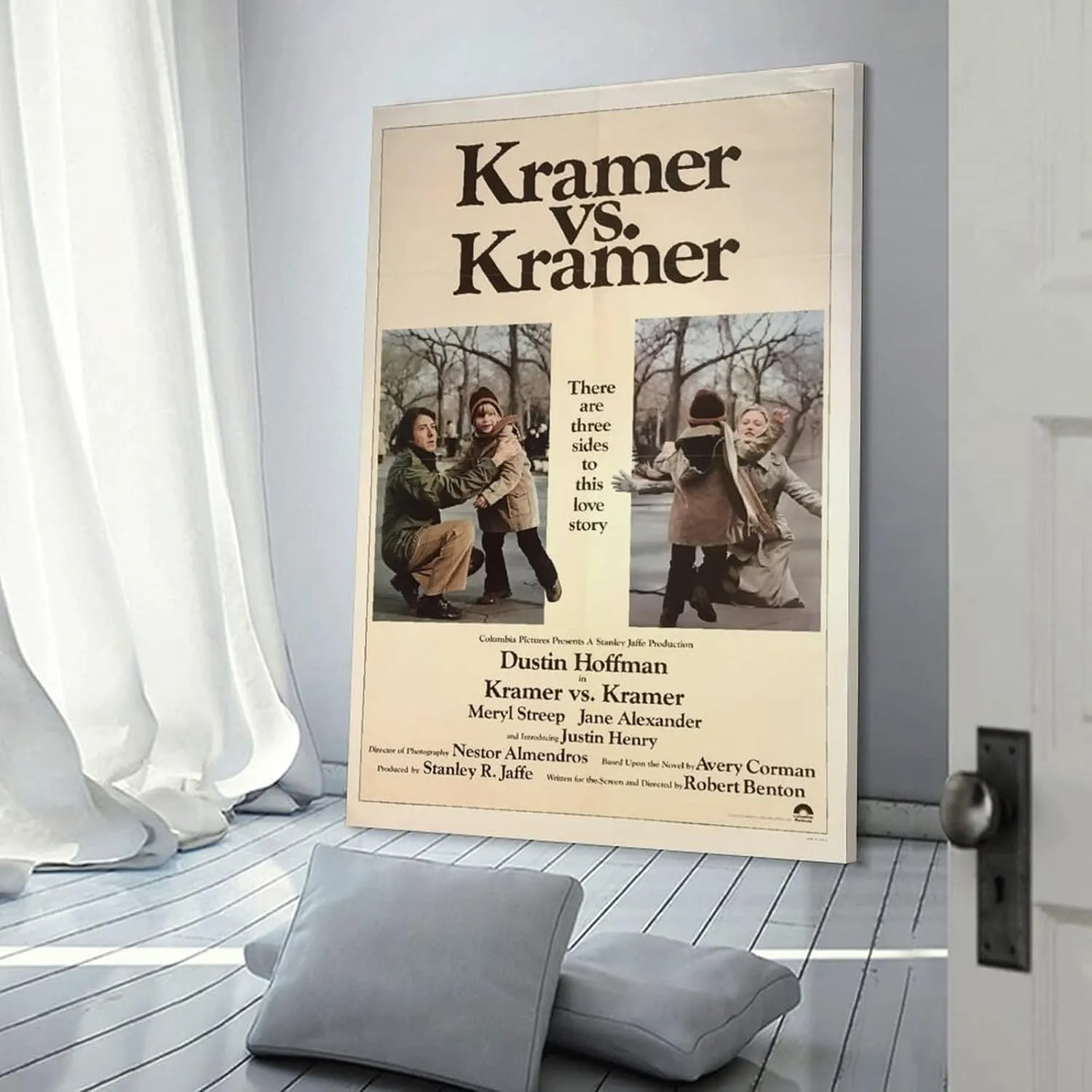 Movie Posters Kramer Vs. Kramer (5) Wall Art Paintings Canvas Wall Decor Home Decor Living Room Decor Aesthetic 20x30inch(50x75cm) Frame-Style