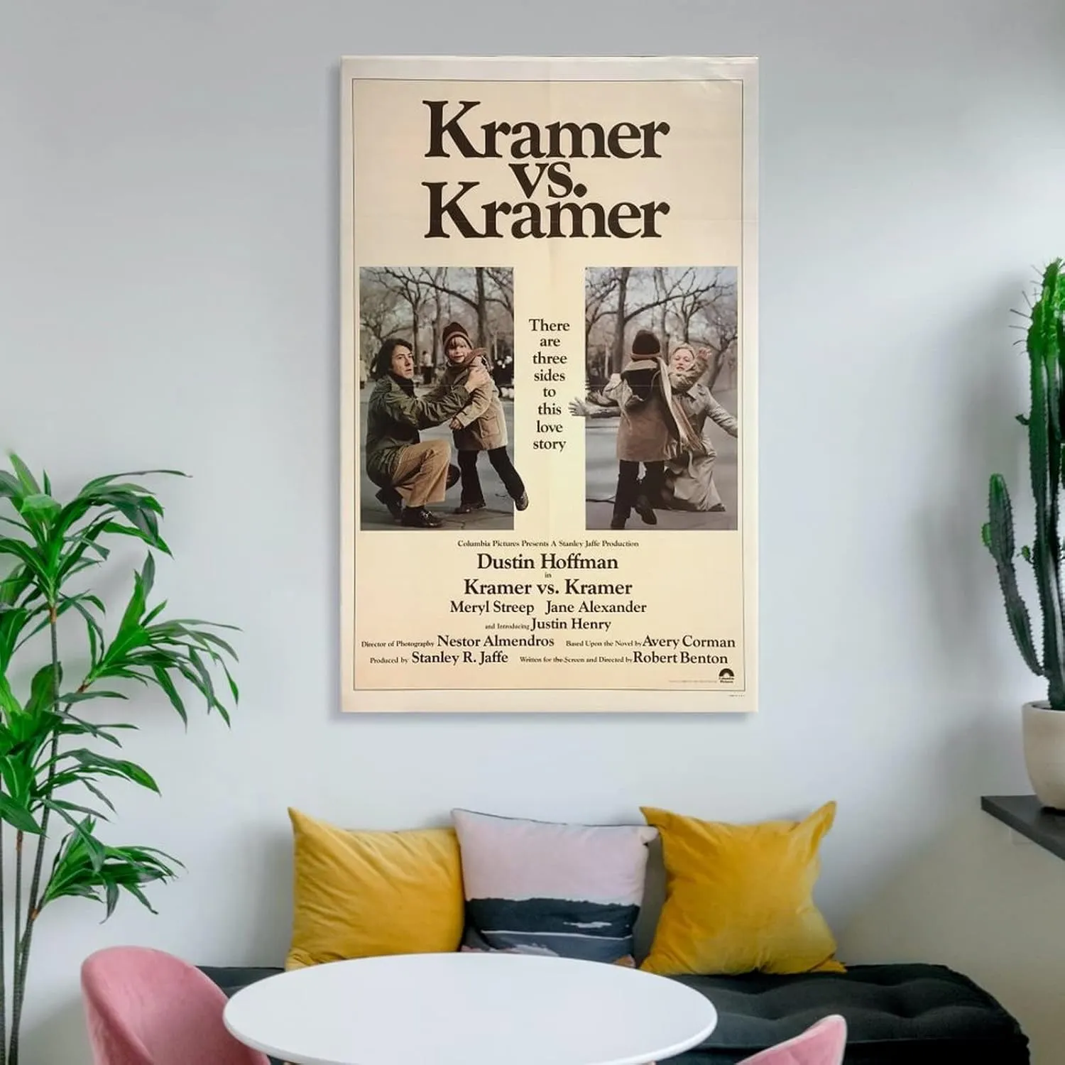 Movie Posters Kramer Vs. Kramer (5) Wall Art Paintings Canvas Wall Decor Home Decor Living Room Decor Aesthetic 20x30inch(50x75cm) Frame-Style