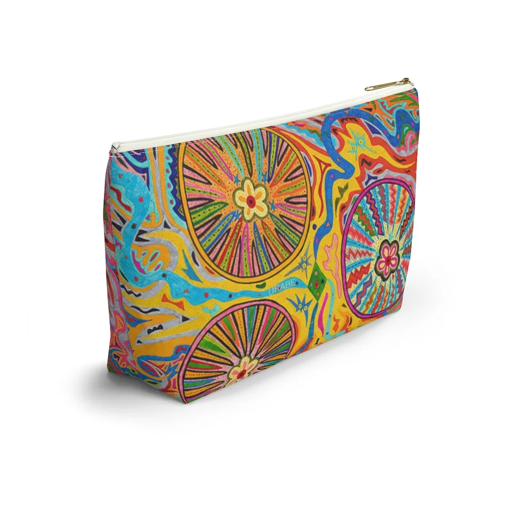 Multidimensional Accessory Pouch w T-bottom