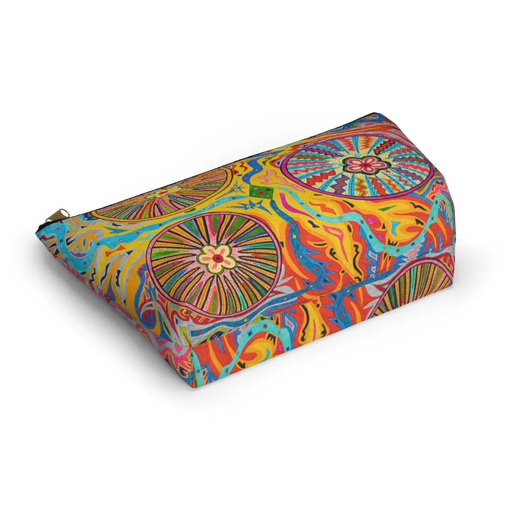 Multidimensional Accessory Pouch w T-bottom