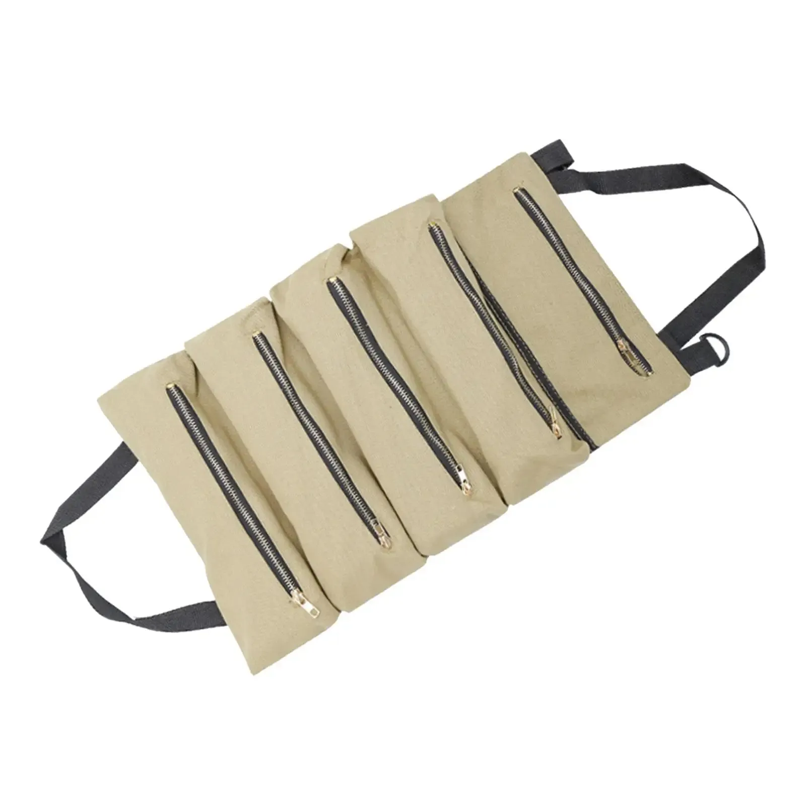 Multipurpose Roll up Tool Bag W/ Foldable Pouches