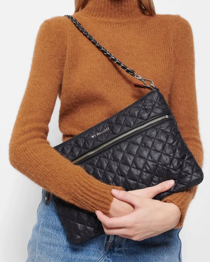 MZ WALLACE QUILTED NYLON CROSBY CROSSBODY BAG