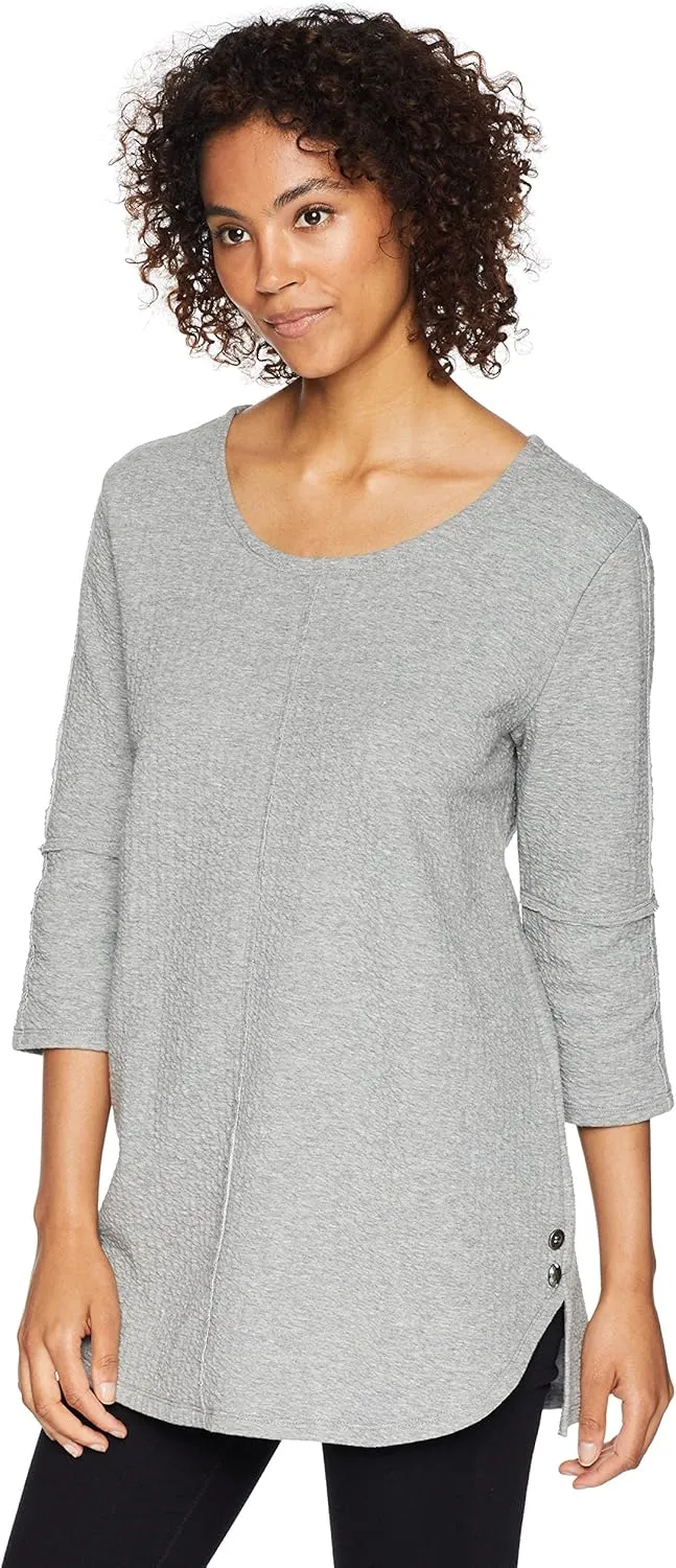 Neon Buddha Women's Freespirit Top Sweater, Sporty Grey, Medium