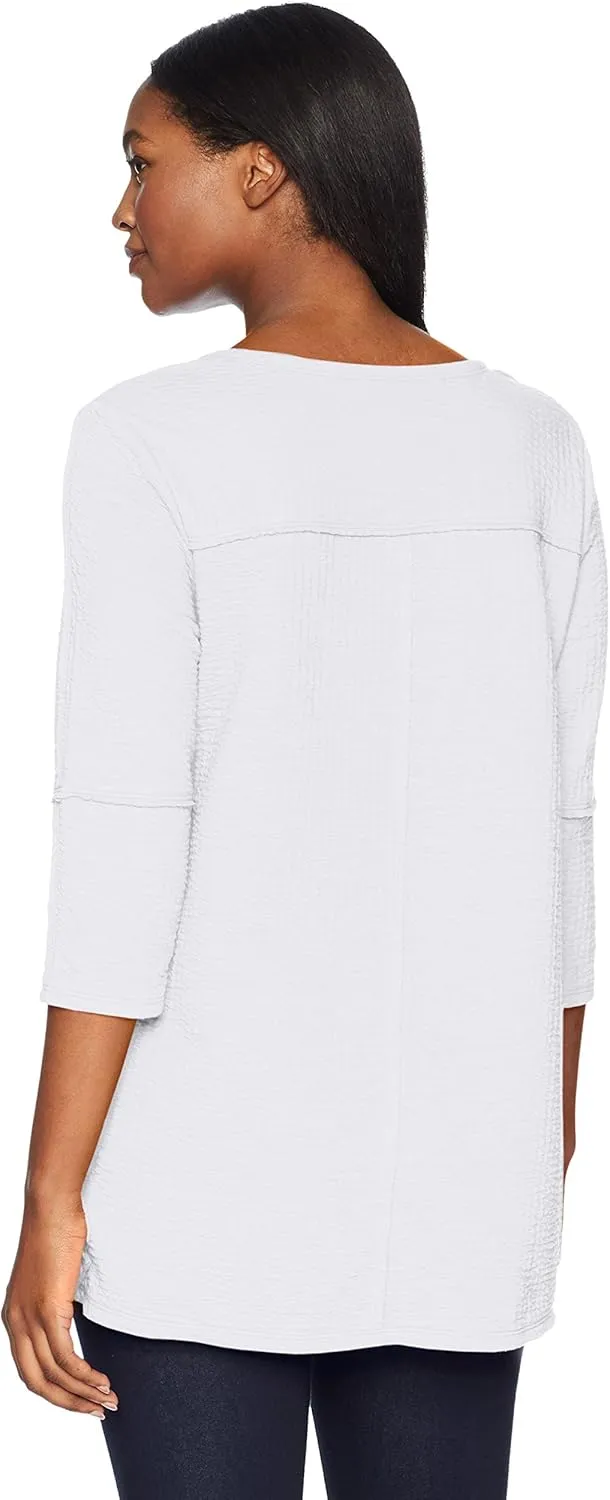 Neon Buddha Women's Freespirit Top Sweater, White, Large