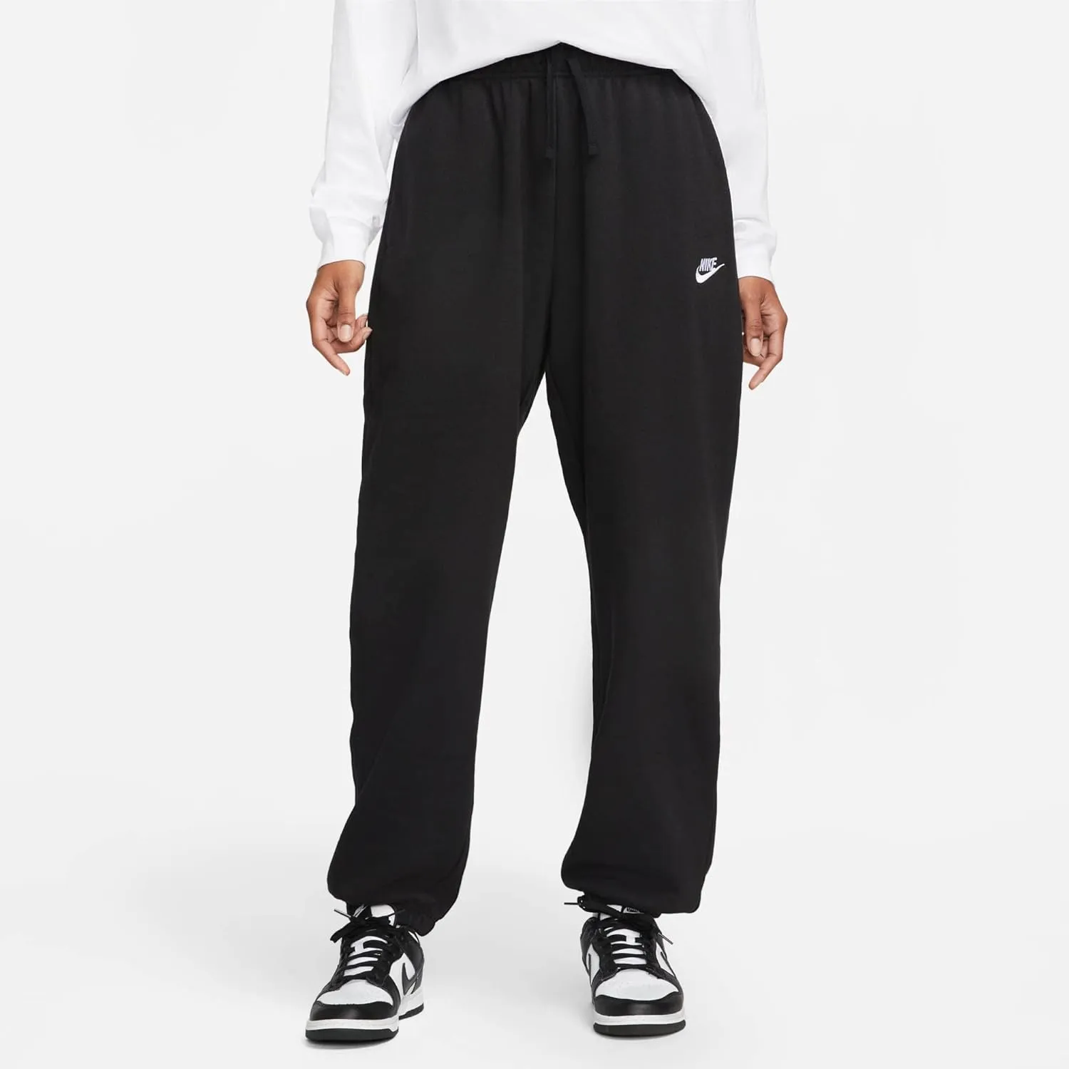 Nike Women's Sportswear Club Fleece Mid-Rise Oversized Sweatpants