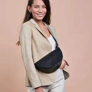 O My Bag Laura - Black / 2 Straps