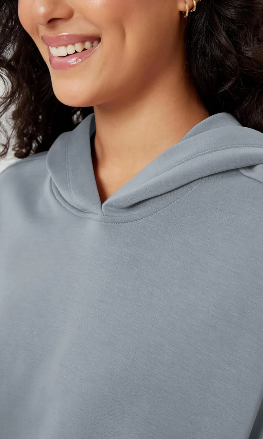 ODODOS Women's Modal Soft Oversized Hoodies Long Sleeve Hooded Sweatshirts Pullover Top with Kangaroo Pocket