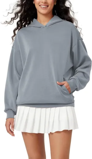 ODODOS Women's Modal Soft Oversized Hoodies Long Sleeve Hooded Sweatshirts Pullover Top with Kangaroo Pocket