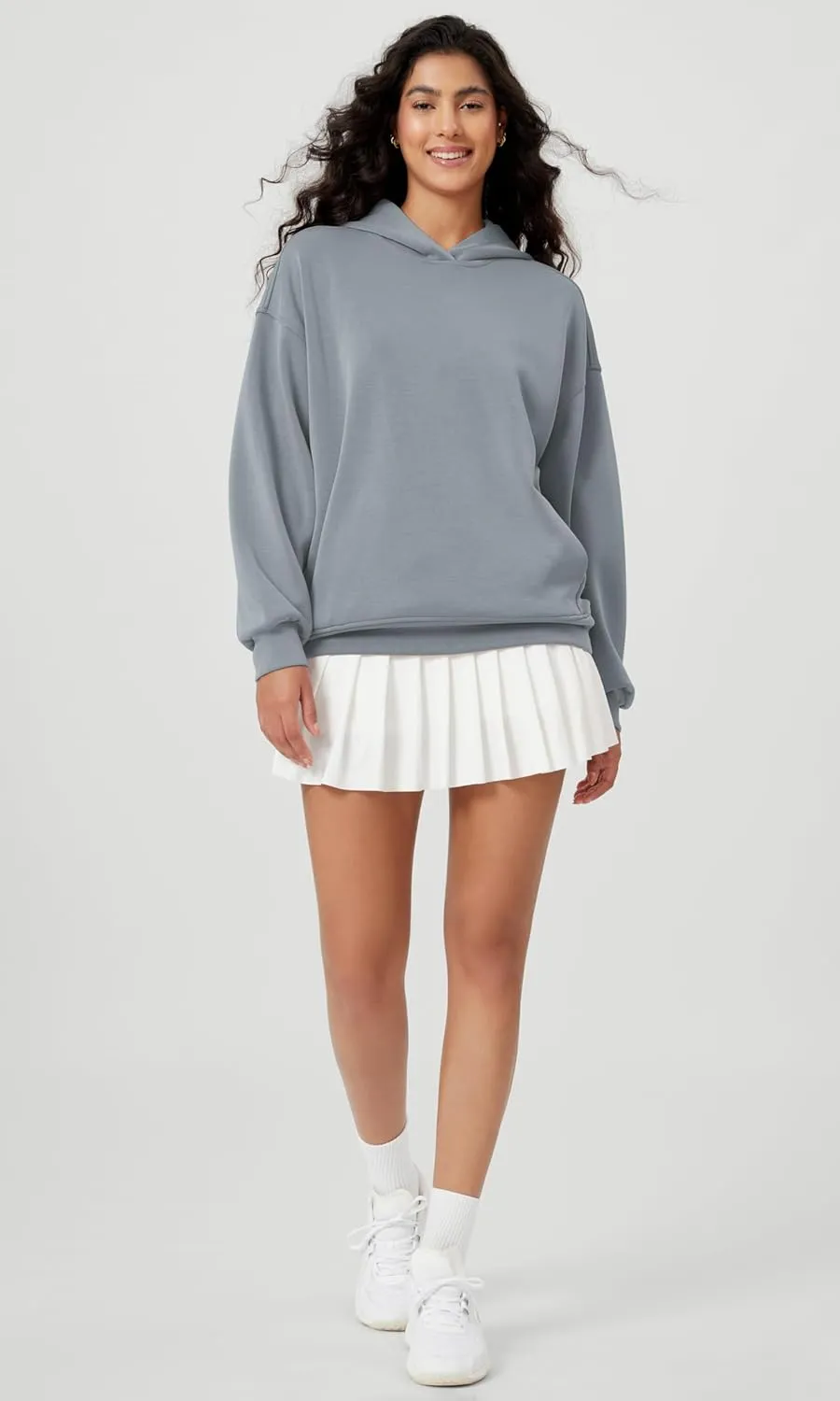 ODODOS Women's Modal Soft Oversized Hoodies Long Sleeve Hooded Sweatshirts Pullover Top with Kangaroo Pocket