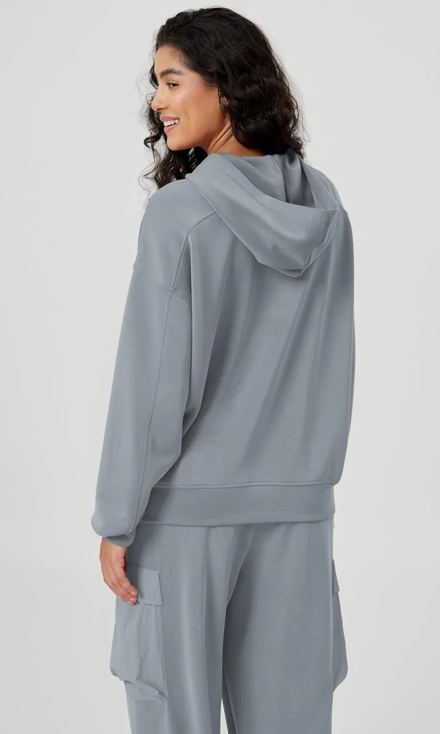ODODOS Women's Modal Soft Oversized Hoodies Long Sleeve Hooded Sweatshirts Pullover Top with Kangaroo Pocket