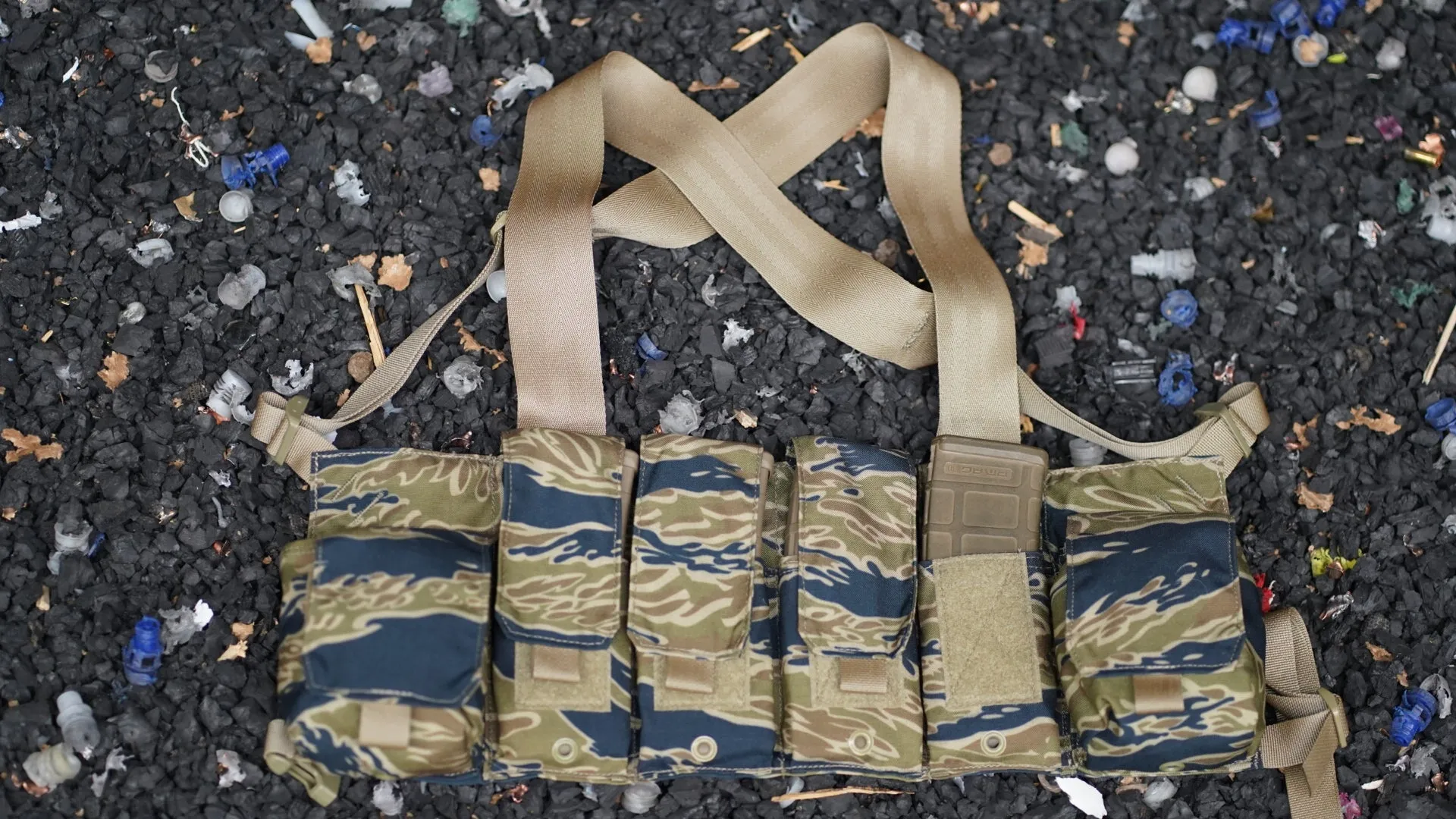 Offbase Seatbelt Chest Rig - Legit Tiger
