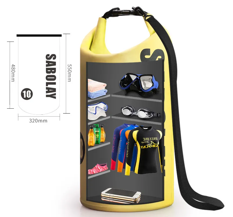 Outdoor waterproof bag snorkeling swimming Beach river drifting