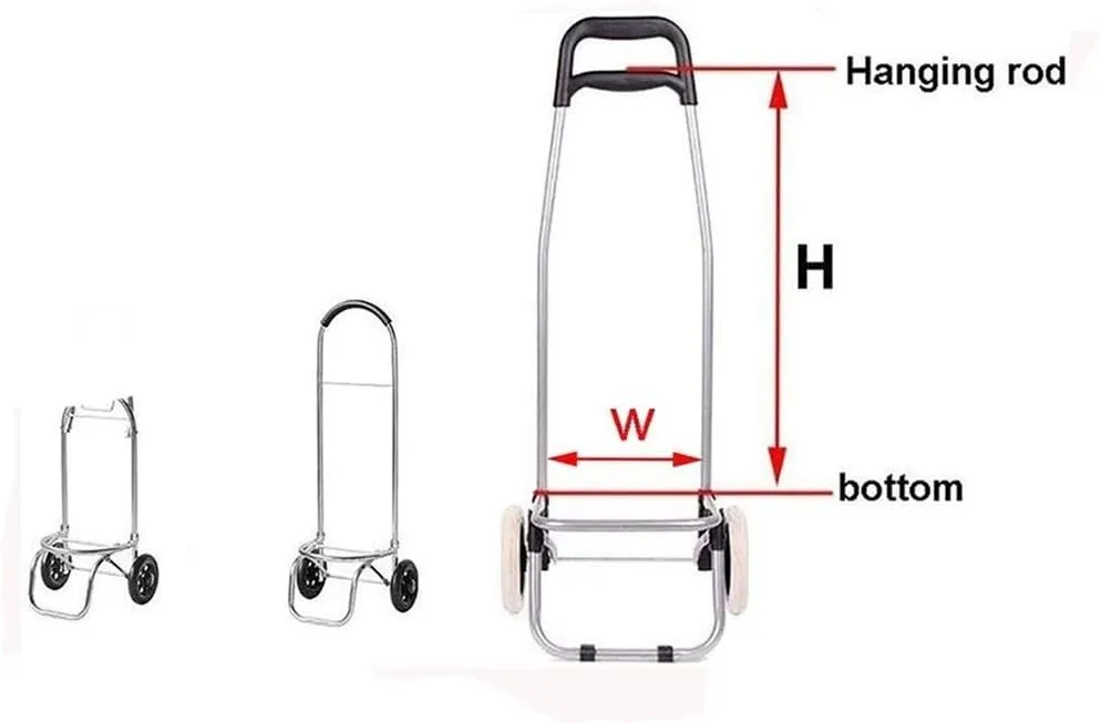 Oxford Cloth Waterproof Cart Bag - Trolley Replacement (Size C)