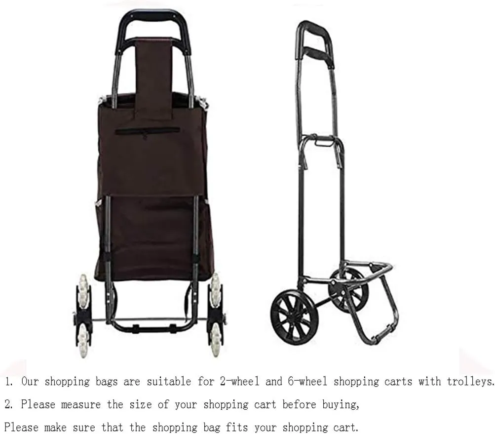 Oxford Cloth Waterproof Cart Bag - Trolley Replacement (Size C)